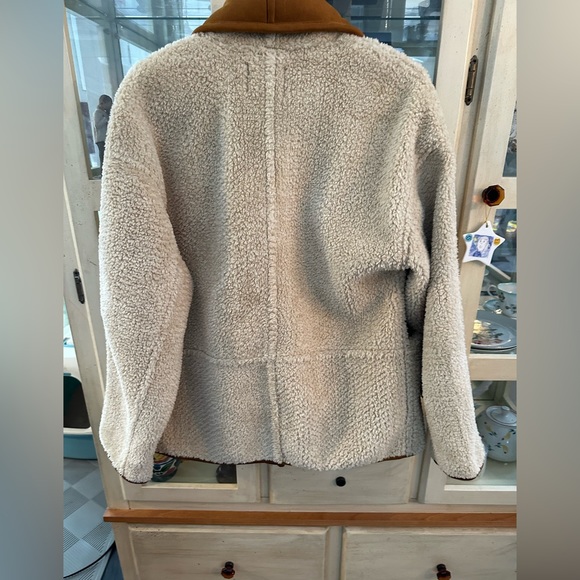 ASOS faux shearling coast size 6 - Picture 3 of 11